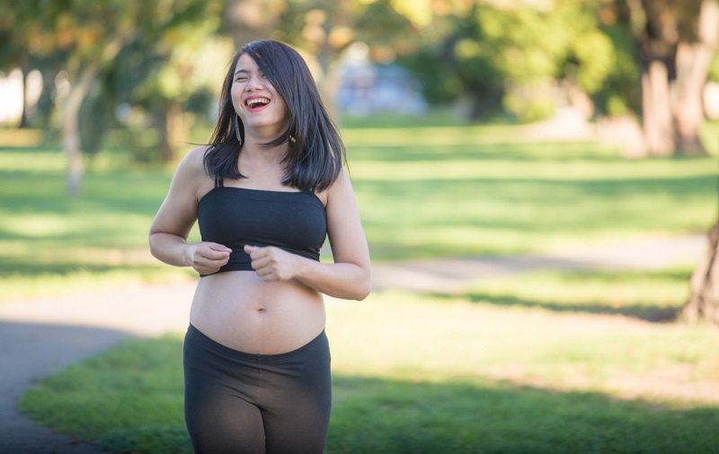 Posso correr durante a gravidez?